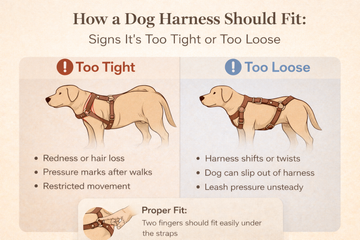 How a Dog Harness Should Fit: Signs It’s Too Tight or Too Loose