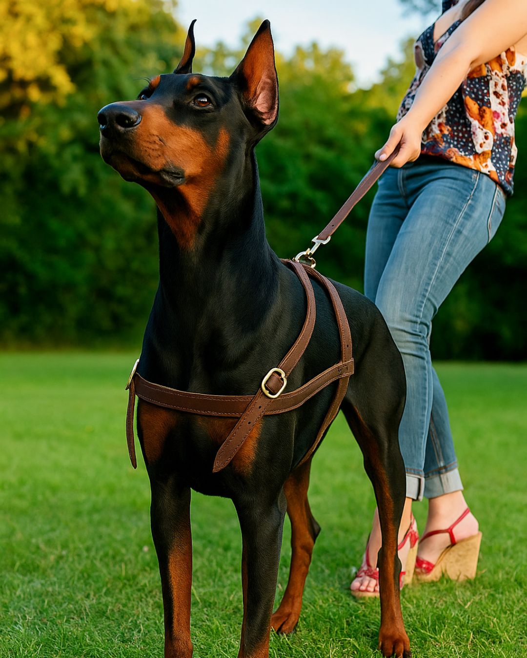CommandFit™ Leather Dog Harness